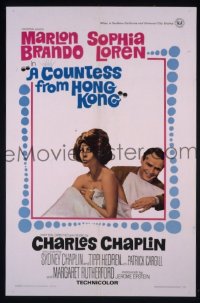 #189 COUNTESS FROM HONG KONG 1sh '67 Chaplin 
