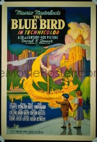 091 BLUE BIRD ('40) linen 1sheet