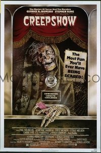 P443 CREEPSHOW one-sheet movie poster '82 George Romero, Stephen King