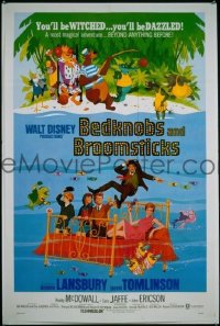 #4130 BEDKNOBS & BROOMSTICKS 1sh '71 Disney 