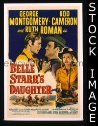 P192 BELLE STARR'S DAUGHTER one-sheet movie poster '48 Ruth Roman