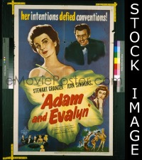 #234 ADAM & EVALYN 1sh '50 Simmons 