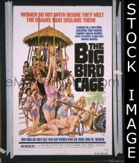 #7251 BIG BIRD CAGE 1sh '72 Pam Grier 