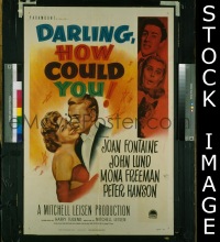 DARLING, HOW COULD YOU! 1sheet