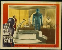 v116d DAY THE EARTH STOOD STILL  LC #2 '51 Gort in ship!