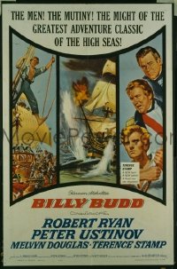 r188 BILLY BUDD one-sheet movie poster '62 Terence Stamp, Robert Ryan