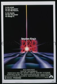 H316 DEAD ZONE one-sheet movie poster '83 Cronenberg, King