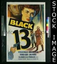 #4151 BLACK 13 1sh '54 Reynolds, Anderson 