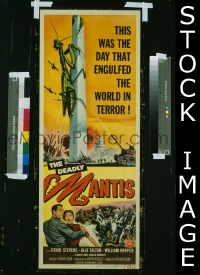 #7041 DEADLY MANTIS insert 57 classic sci-fi! 