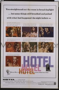 #0782 HOTEL 1sh '67 Arthur Hailey, Taylor 