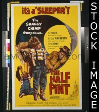 #231 HALF PINT 1sh '59 shaggy chimp! 