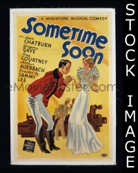 #585 SOMETIME SOON 1sh '30s Chatburn, Gaye 
