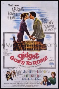 #238 GIDGET GOES TO ROME 1sh '63 Darren 