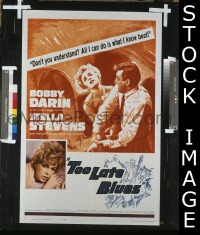 #5572 TOO LATE BLUES 1sh '62 Cassavetes 