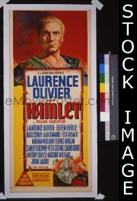 #7452 HAMLET Australian daybill movie poster '49 Laurence Olivier