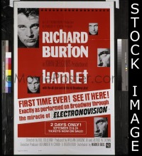 #271 HAMLET 1sh '64 Richard Burton 