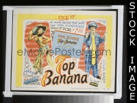 k425 TOP BANANA title lobby card '54 Phil Silvers, Rose Marie