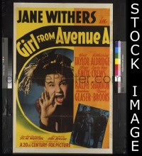#143 GIRL FROM AVENUE A 1sh '40 Jane Withers 