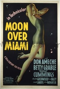 030 MOON OVER MIAMI paperbacked 1sheet