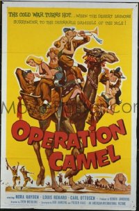 #8103 OPERATION CAMEL 1sh '61 Hayden, Renard 