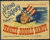 1385 YANKEE DOODLE DANDY title lobby card '42 James Cagney classic!