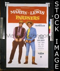 #450 PARDNERS 1sh '56 Jerry Lewis, Martin 