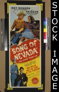#497 SONG OF NEVADA insert '44 Roy Rogers 