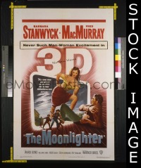 #494 MOONLIGHTER 1sh '53 3D, Stanwyck 