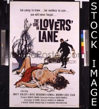 P738 GIRL IN LOVERS' LANE one-sheet movie poster '60 Halsey, Meadows