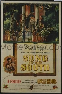 275 SONG OF THE SOUTH linen 1sheet