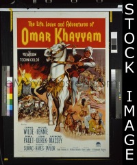 LIFE, LOVES AND ADVENTURES OF OMAR KHAYYAM 1sheet