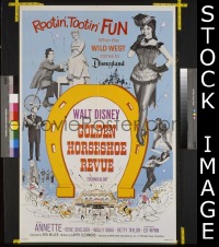 #1284 GOLDEN HORSESHOE REVIEW 1sh '64 Disney 