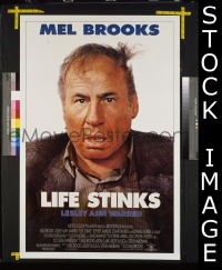 #199 LIFE STINKS 2-sided 1sh '91 Mel Brooks