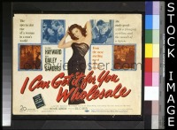 #123 I CAN GET IT FOR YOU WHOLESALE TC '51 