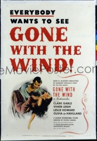 374 GONE WITH THE WIND R47, linen 1sheet