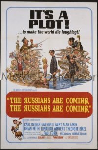 #542 RUSSIANS ARE COMING 1sh '66 Reiner 