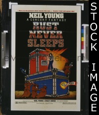 #1284 RUST NEVER SLEEPS 1sh '79 Neil Young 