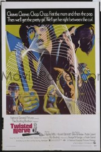 #639 TWISTED NERVE 1sh '69 Hayley Mills 