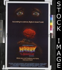 #1379 HARRY & THE HENDERSONS 1sh '87 Lithgow 