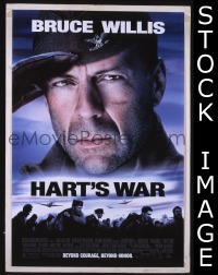 #201 HART'S WAR DS 1sh '02 Bruce Willis 