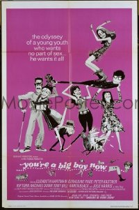 #656a YOU'RE A BIG BOY NOW 1sh '67 Coppola 