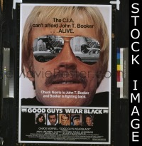 #7695 GOOD GUYS WEAR BLACK 1sh77 Chuck Norris