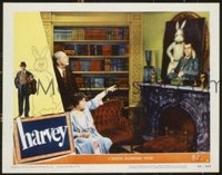 #273 HARVEY lobby card #4 '50 James Stewart with beloved rabbit!!