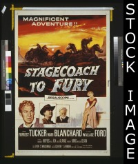 STAGECOACH TO FURY 1sheet