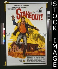 STAKEOUT ('62) 1sheet