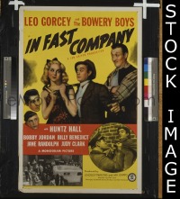 #371 IN FAST COMPANY 1sh '46 Bowery Boys,Hall 