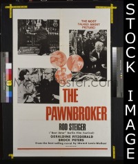 #418 PAWNBROKER 1sh '65 Steiger, Peters 