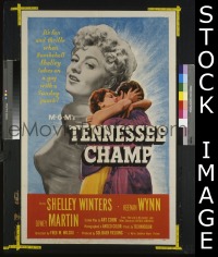 #716 TENNESSEE CHAMP 1sh '54 boxing! 