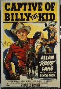 CAPTIVE OF BILLY THE KID 1sheet