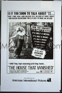 #378 HOUSE THAT VANISHED 1sh '73 AIP 